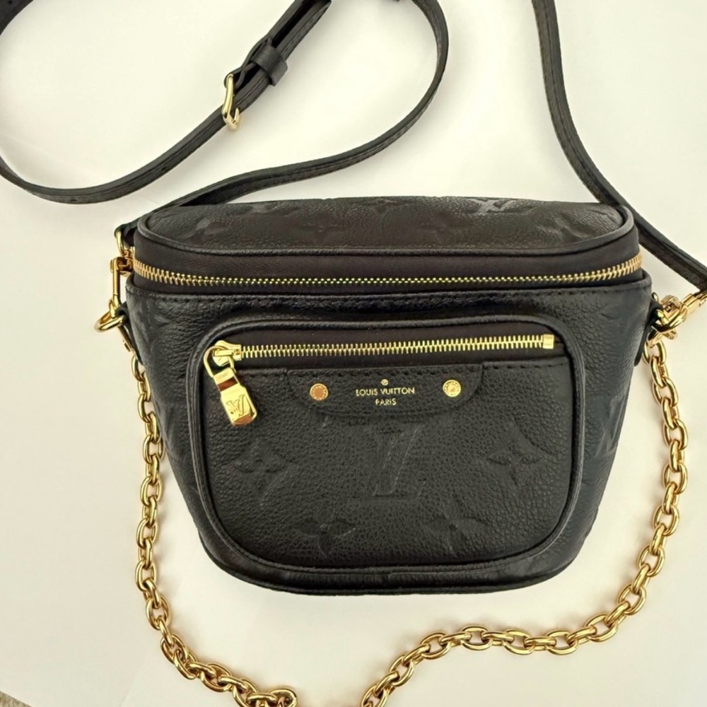 Louis Vuitton Mini Bum Bag in Black - Picture 9 of 9